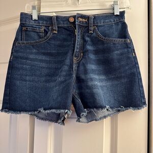 Old Navy girls Denim Blue Shorts size 14